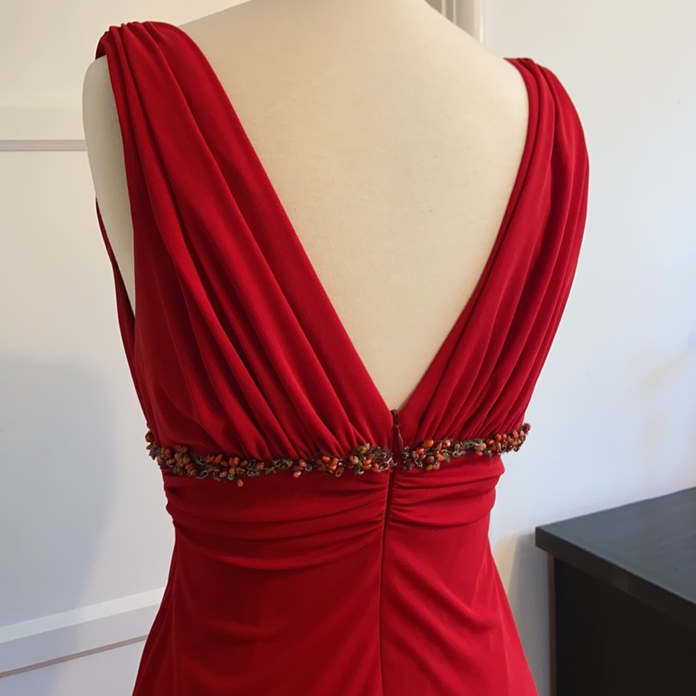 David Meister Red Dress - Picture 6 of 9